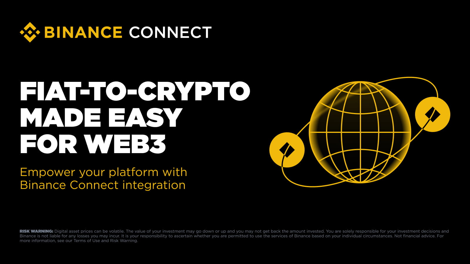 Empower Your Business With Binance Connect – Fiat-to-Crypto Onramp for Web3 Platforms