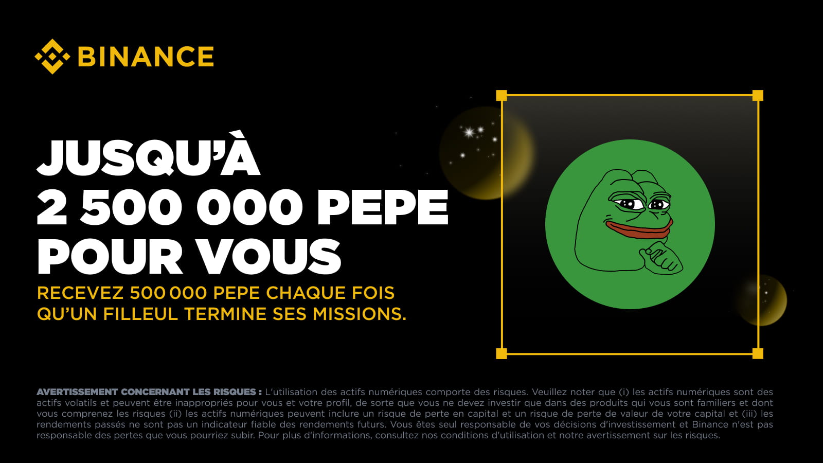 Binance France – Nouvelle campagne de parrainage spéciale PEPE 🐸 | Blog  Binance