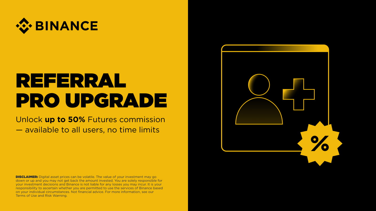 Earn More with Binance’s Upgraded Referral & Affiliate Program: Up to 50% Commission