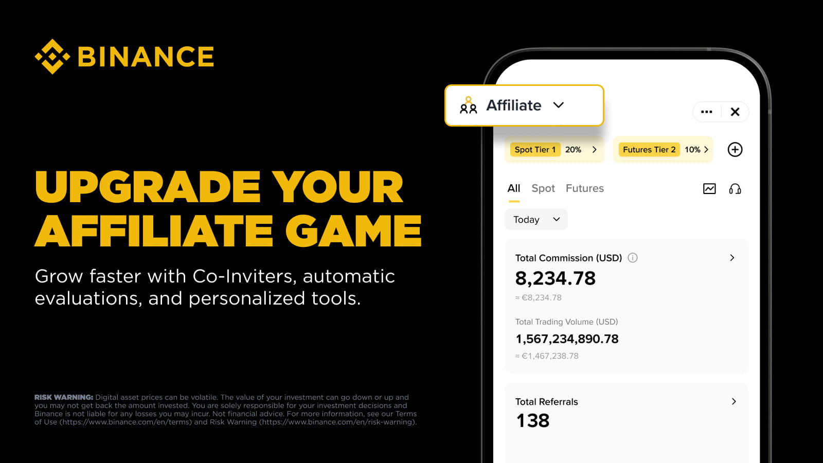 通过全新改版的币安超级返佣计划，扩展人脉网络并明智赚取收益| 币安资讯