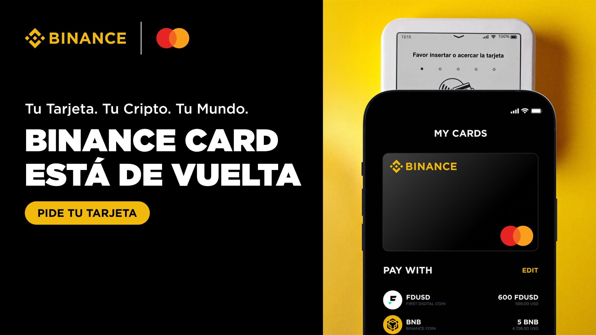 Live in crypto, activate your Binance Card, and use your assets as cash  anywhere in the world with 2% cashback! | Binance Blog on Binance Square