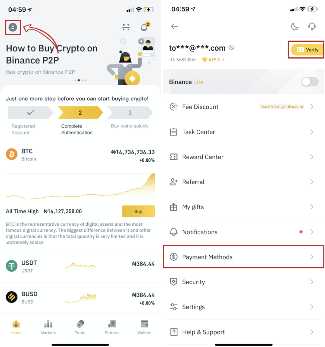 How To Buy Cryptocurrency On Binance P2p App Binance