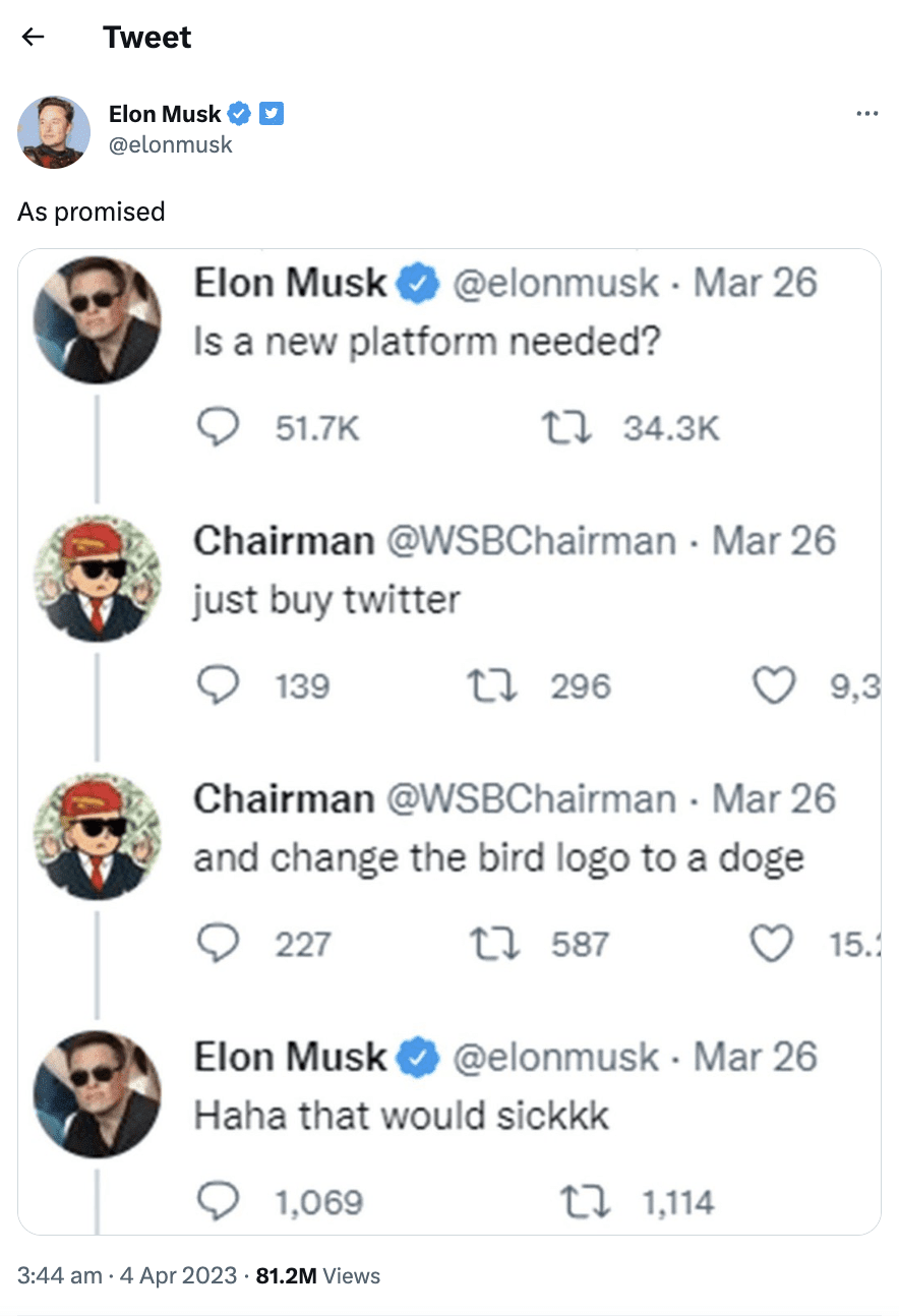 Elon Musk said Dogecoin is his favorite cryptocurrency | Binance News on  Binance Square