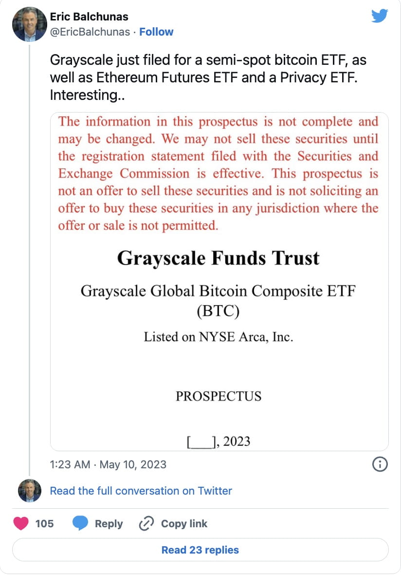 SEC Believes Filecoin Is a Security, Grayscale Warns Investors | Binance  News on Binance Square