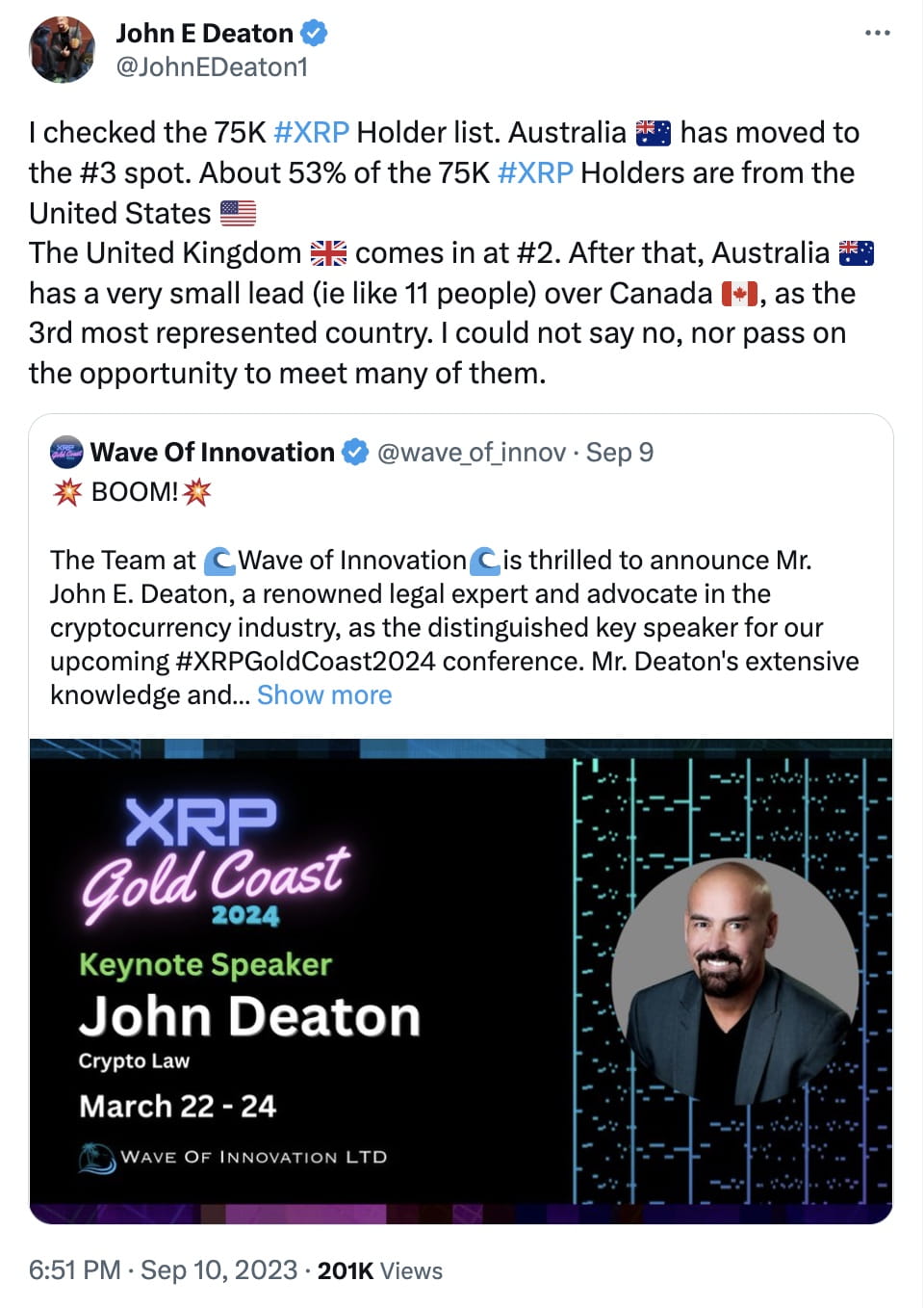 US Litigants Represent Over Half of Ripple vs. SEC Cases, Impacting  Regulatory Frameworks Globally | Binance News på Binance Square