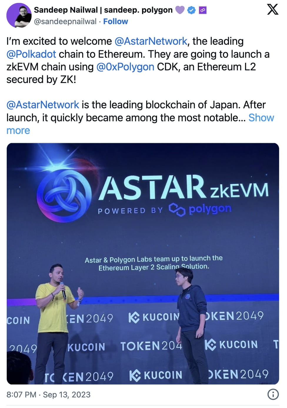 Canto and Astar Blockchains Plan Migration to Ethereum Ecosystem as Layer  2s | Binance News on Binance Square