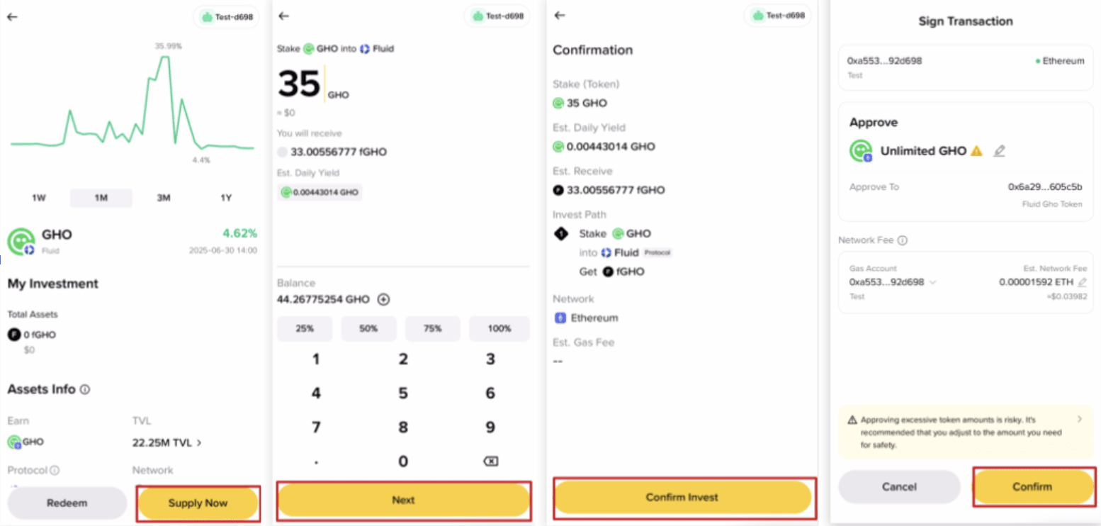 How to Participate and Supply GHO on Fluid GHO Pool for Exclusive ...