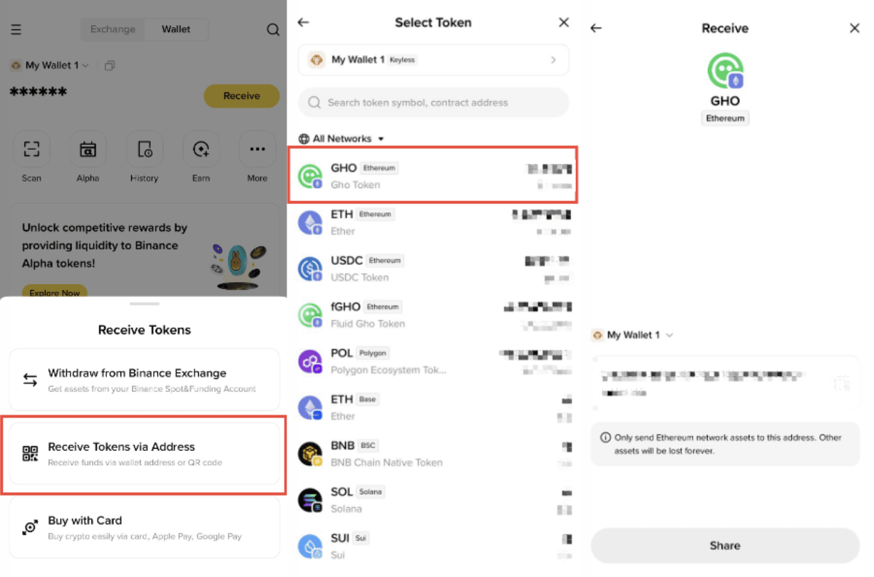 How to Participate and Supply GHO on Fluid GHO Pool for Exclusive Rewards  with Binance Wallet Simple Yield? | Binance Campaign July 2025,Binance GHO  Fluid,Binance Wallet Earn