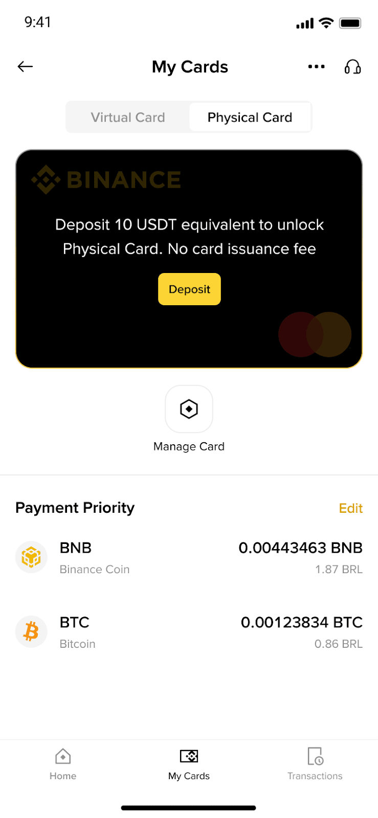 An Overview of the Binance Brazil Card | Binance Support