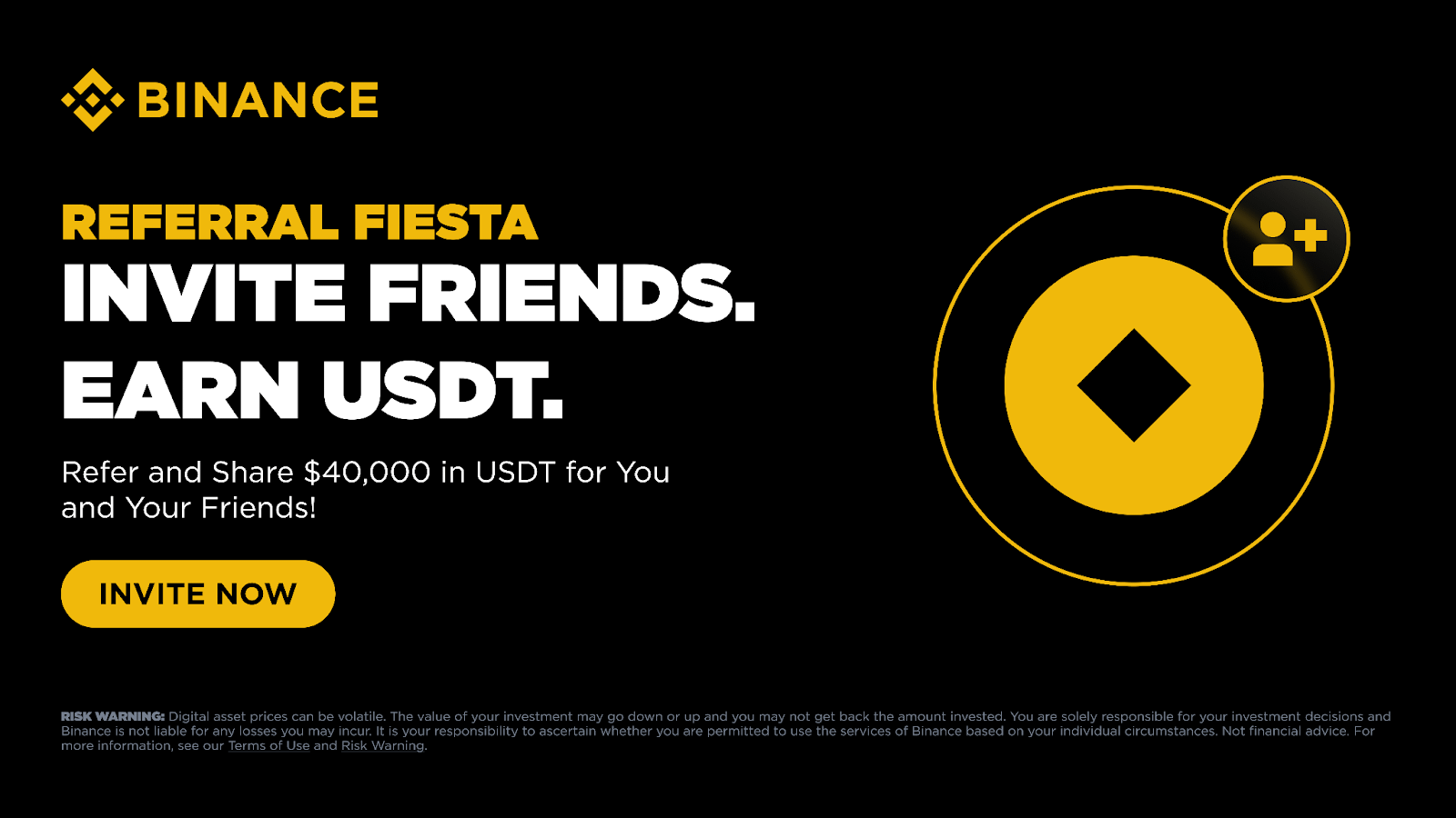 South Asia Referral Fiesta: Invite and Share $40,000 in USDT for You and  Your Friends! | Binance Announcements ,Binance News