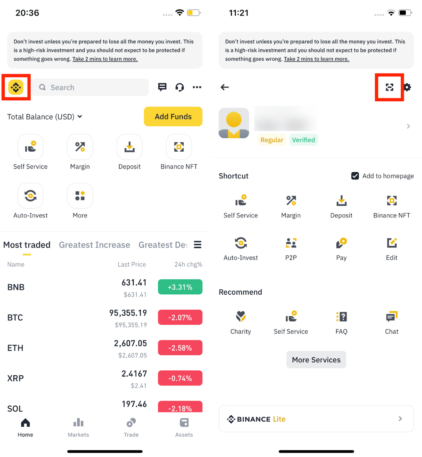 How to Make Payment to A Merchant with Binance Pay via QR Code ...