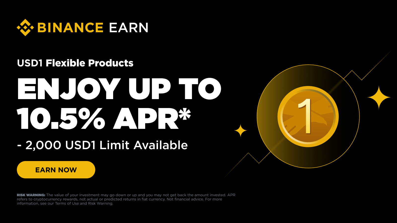 USD1 Flexible 상품 APR 프로모션