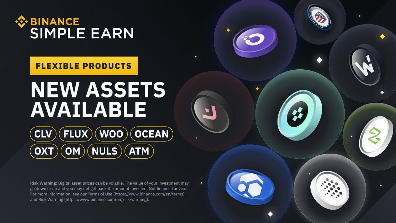 Binance Adds New Assets to Simple Earn Flexible Products (20 ...