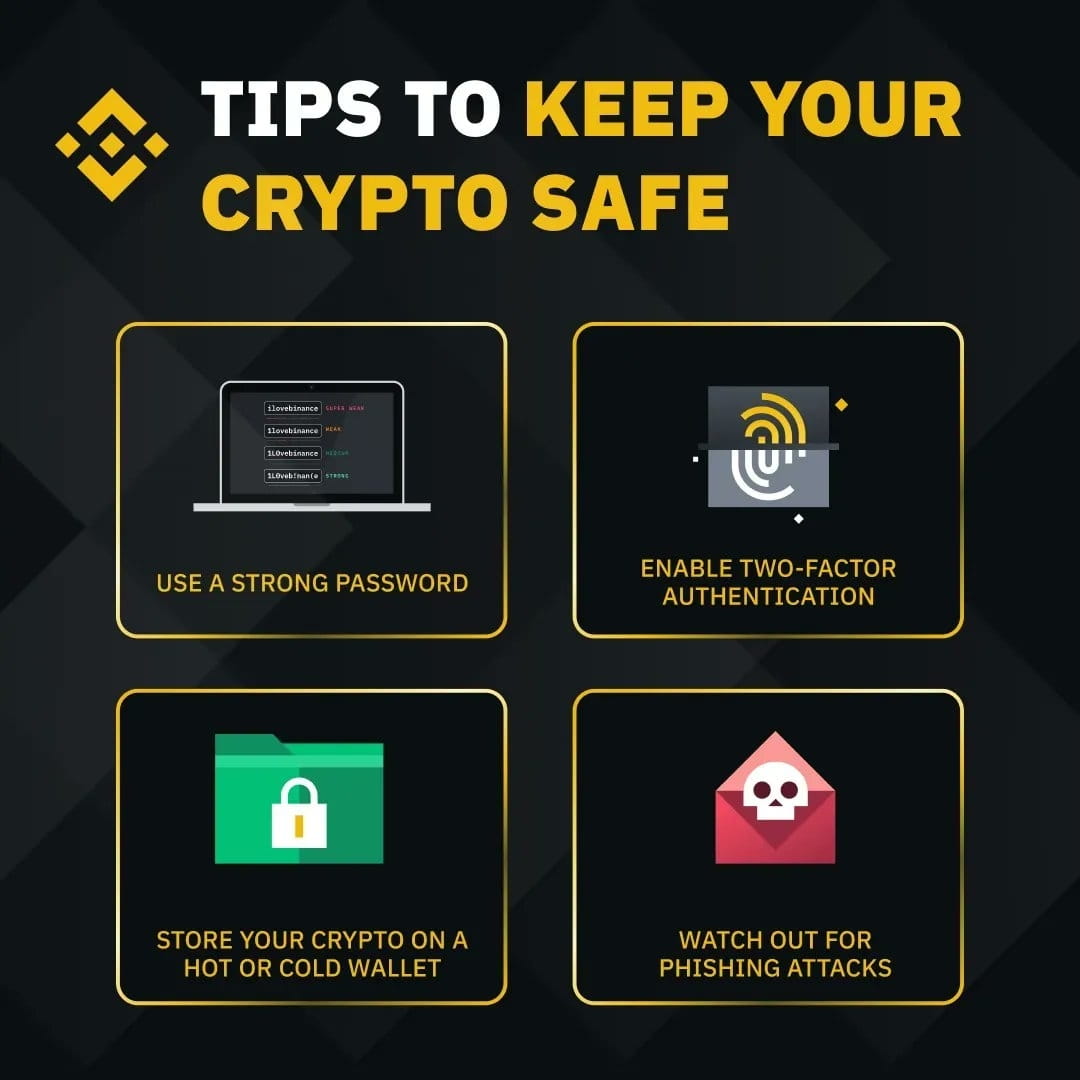 🔹#binance #feed Keeping your crypto safe should always be | KlKEBNB on ...