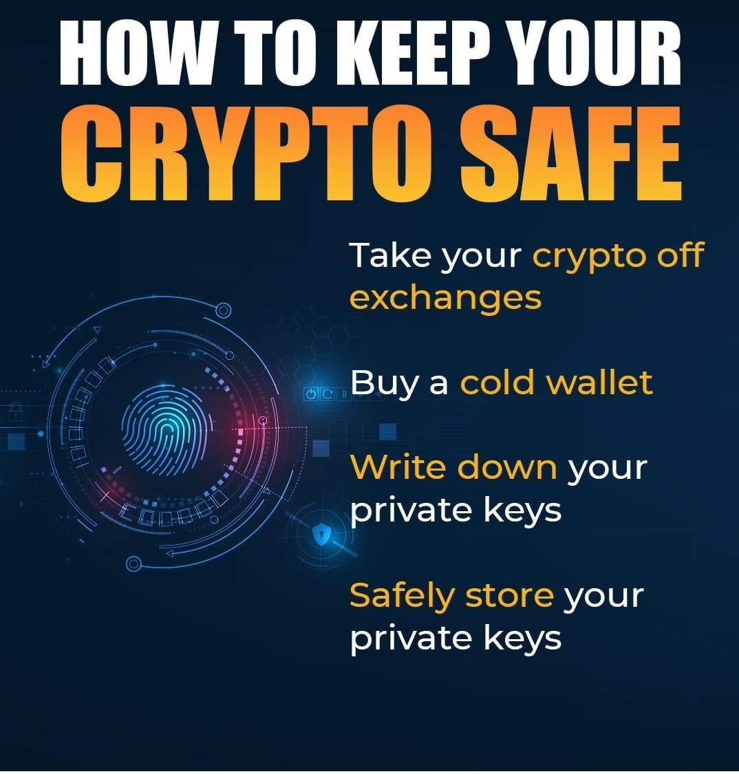 How to keep your crypto safe in 2023 #Binance #BNB #ETH #d | Aman Sai ...