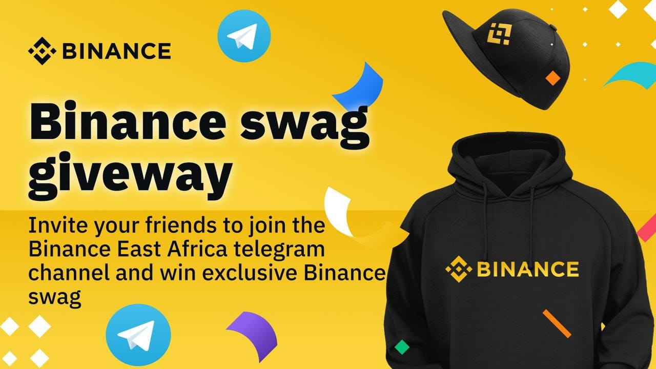 Binance Swag Giveaway Promotion! Invite your friends to jo E