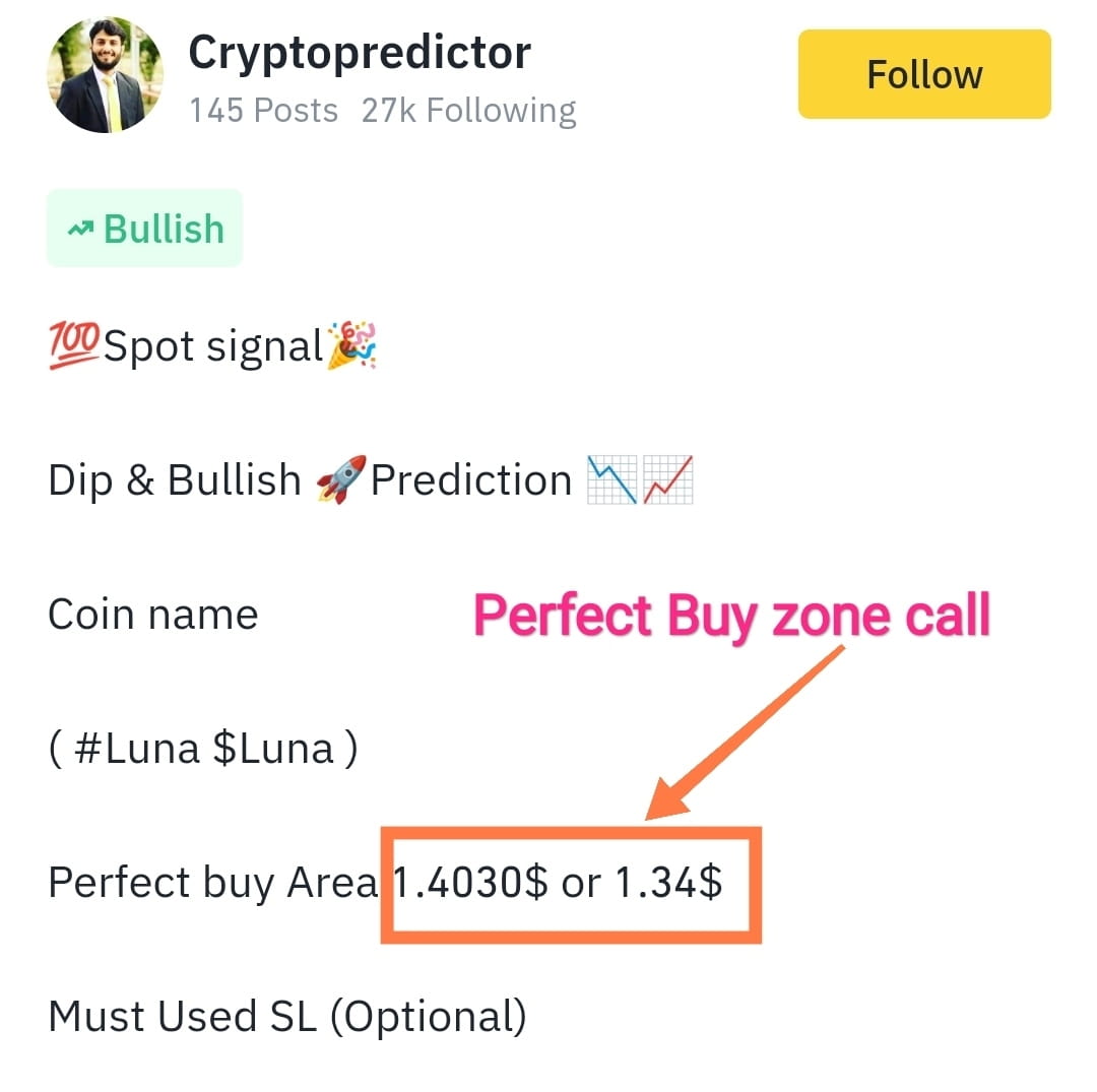 🎉 Congratulations 🎉 ( #Luna $Luna )Coin Perfect Dip Ca ...