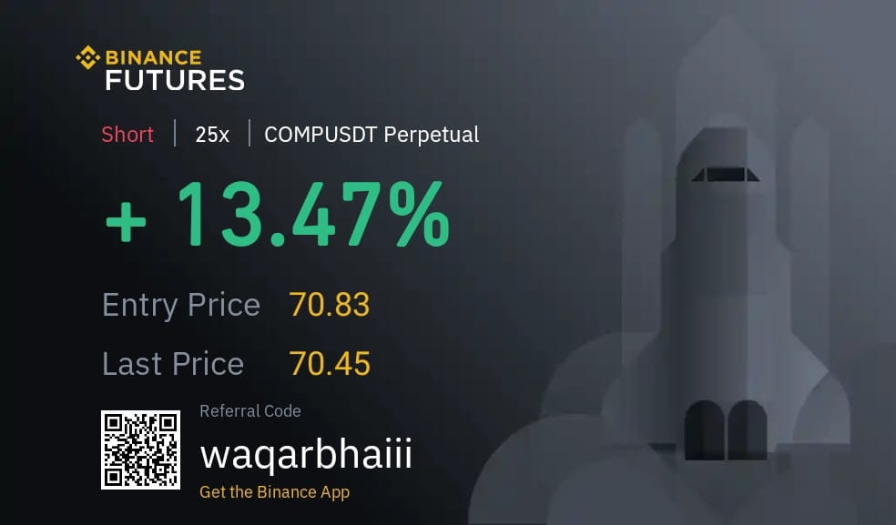Waqar One Rp Compound now in downtrend | Trade With Waqar 1 on Binance Square