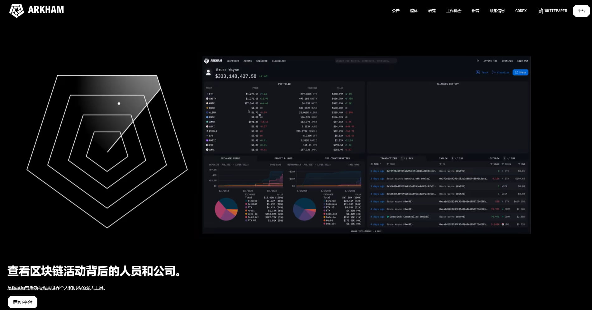区块链工具第一“股”-ARKM详解| 朱老师区块链发布于币安广场