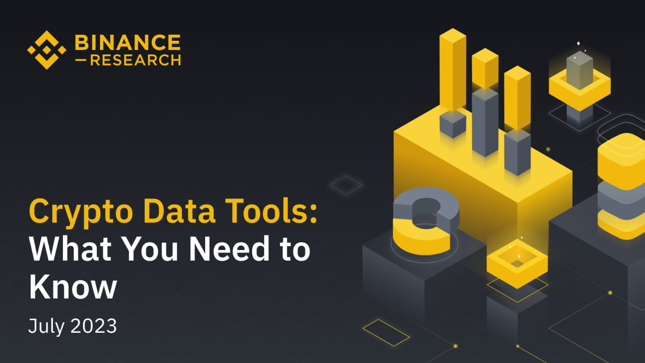 Crypto Data Tools: What You Need to Know | Binance Research on Binance  Square