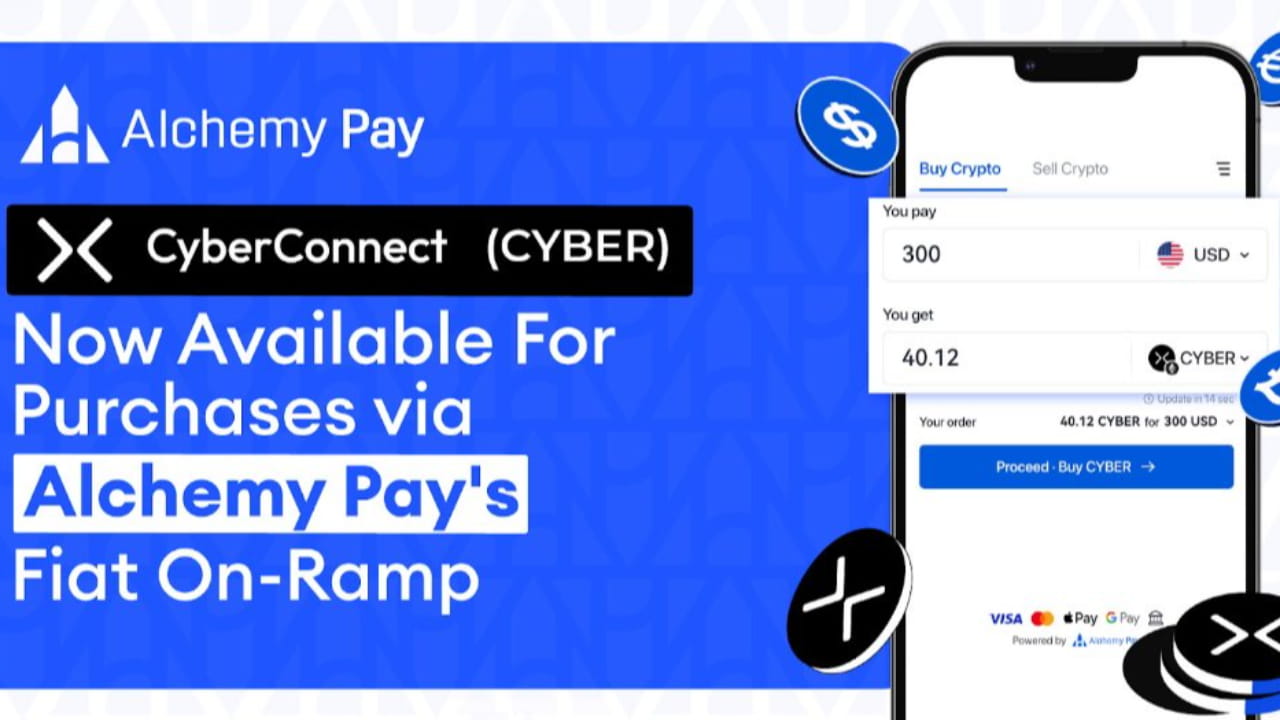 CyberConnect's CYBER Now Accessible via Alchemy Pay's On-Ramp for Easy ...