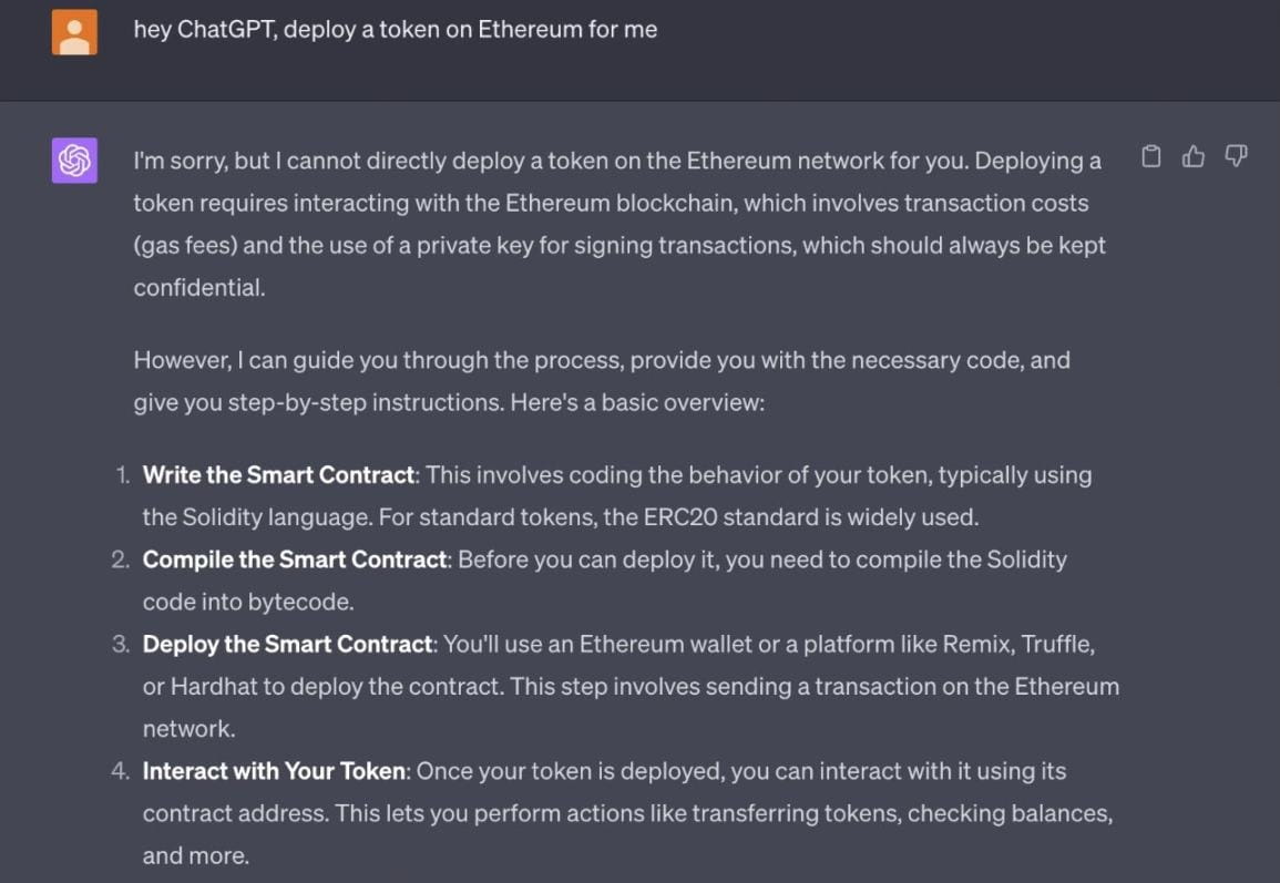 AI 发币时代来临？ChatGPT 如何自动部署并创建代币？ | 暴走的加密博士on Binance Square