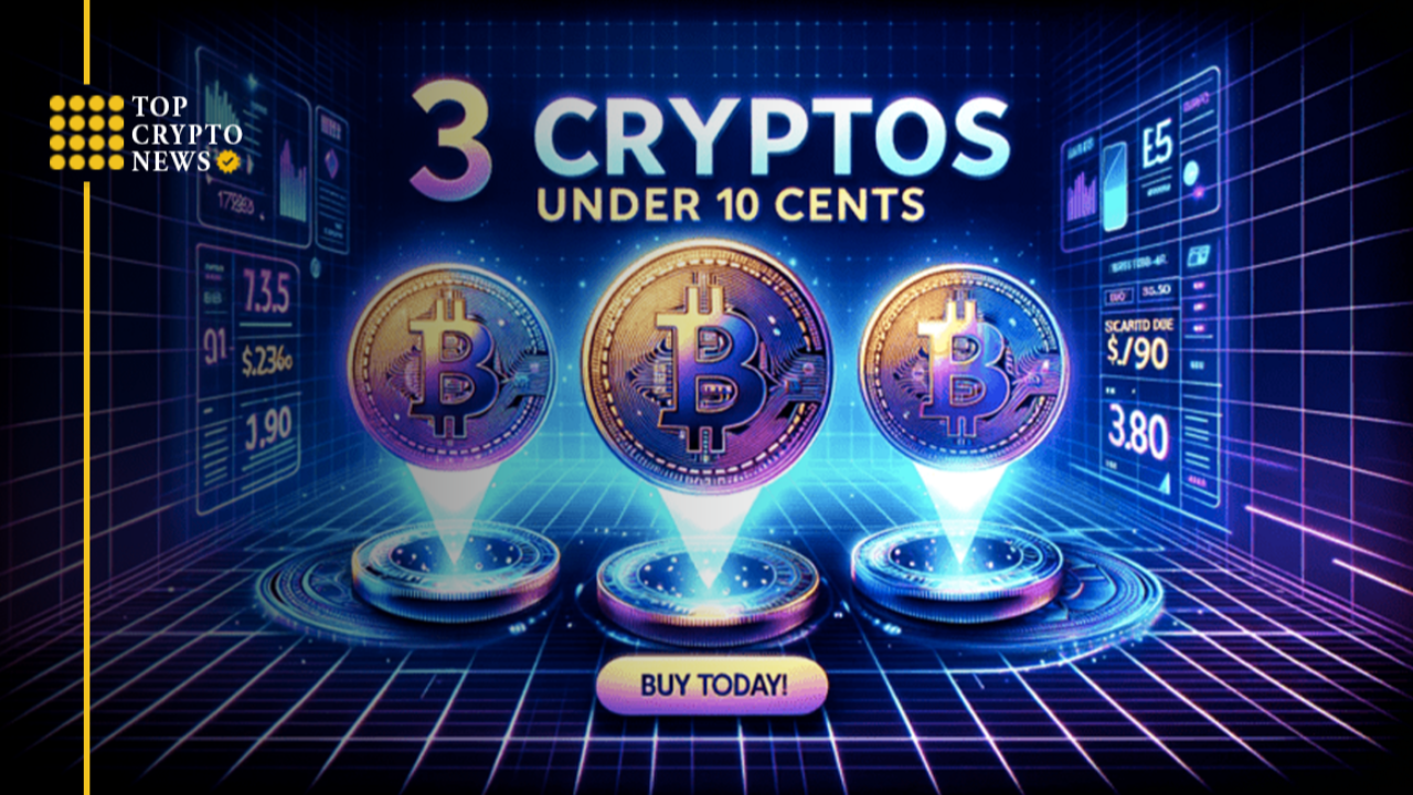 3 Cryptos under 10 cents to Buy TODAY! | TopCryptoNews on Binance Square