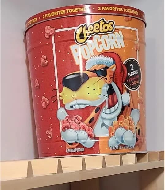 The popcorn tin where investigators found a single board computer hidden inside that held millions of dollars worth of bitcoin.
