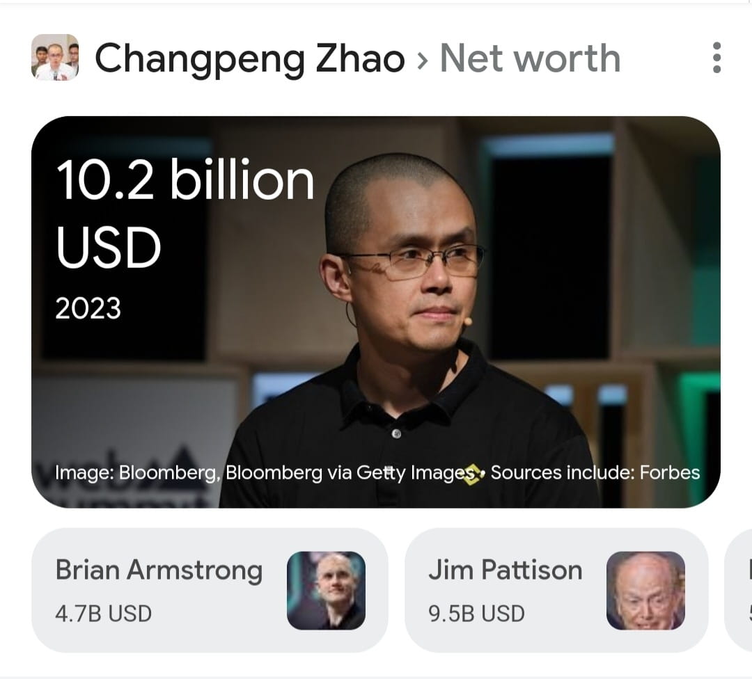 CZ Net Worth After Resignation Changpeng Zhao Who Goes By Malik cz-net-worth-after-resignation-changpeng-zhao-who-goes-by-malik