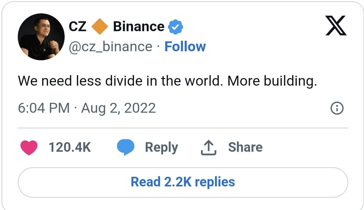 CRYPTO TWEETS THAT MADE A SPLASH…. | RDV1970 on Binance Square