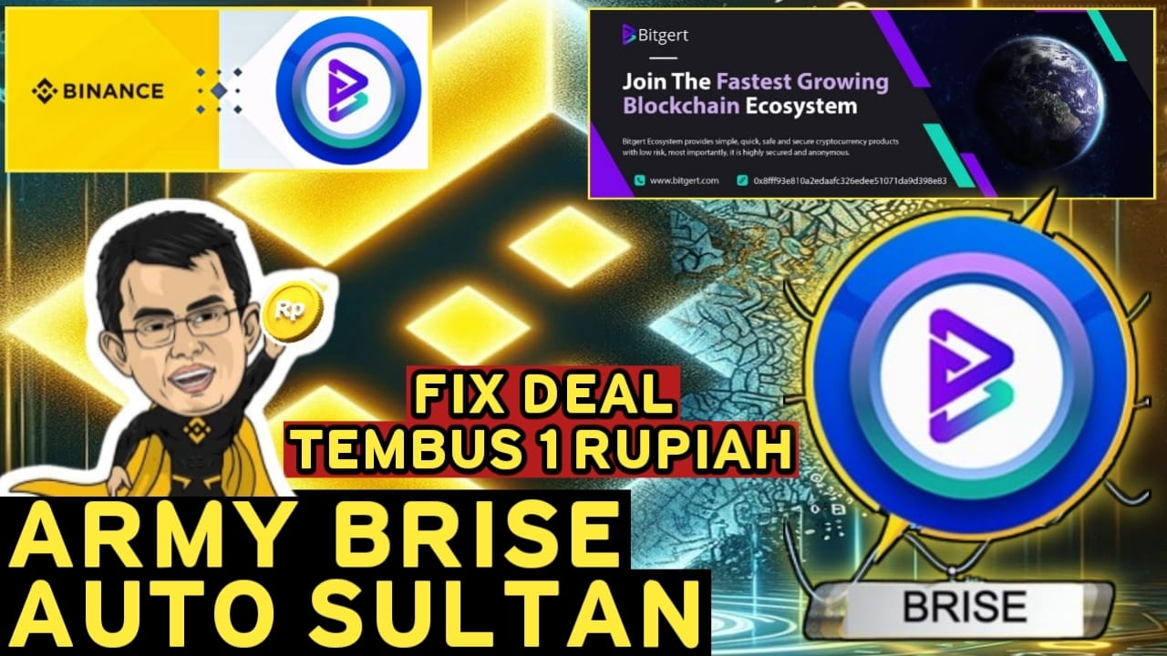GET TO KNOW MORE ABOUT THE BITGERT BRISE BRC-20 | vicky iskandar on Binance  Square