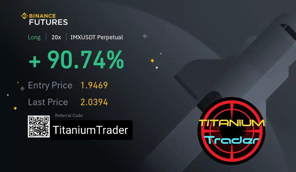#IMX Free signal result 🚀🚀🚀 | Titanium Trader on Binance Square
