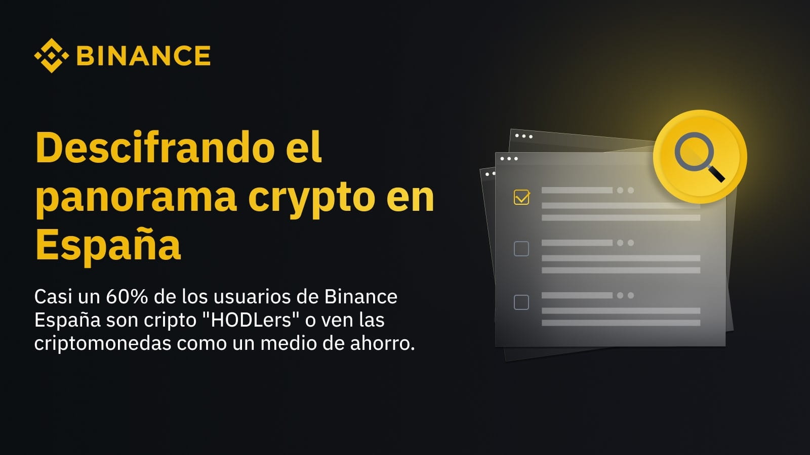 与币安一起解读西班牙加密货币格局，近60% 的人进行长期投资或储蓄| Territorio Blockchain发布于币安广场
