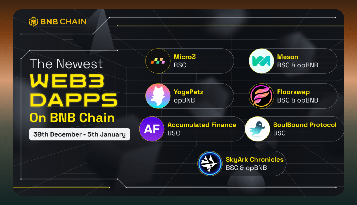 BTC ETF即将决议，BNB Chain 新增优质项目| 秃子来了di Binance Square