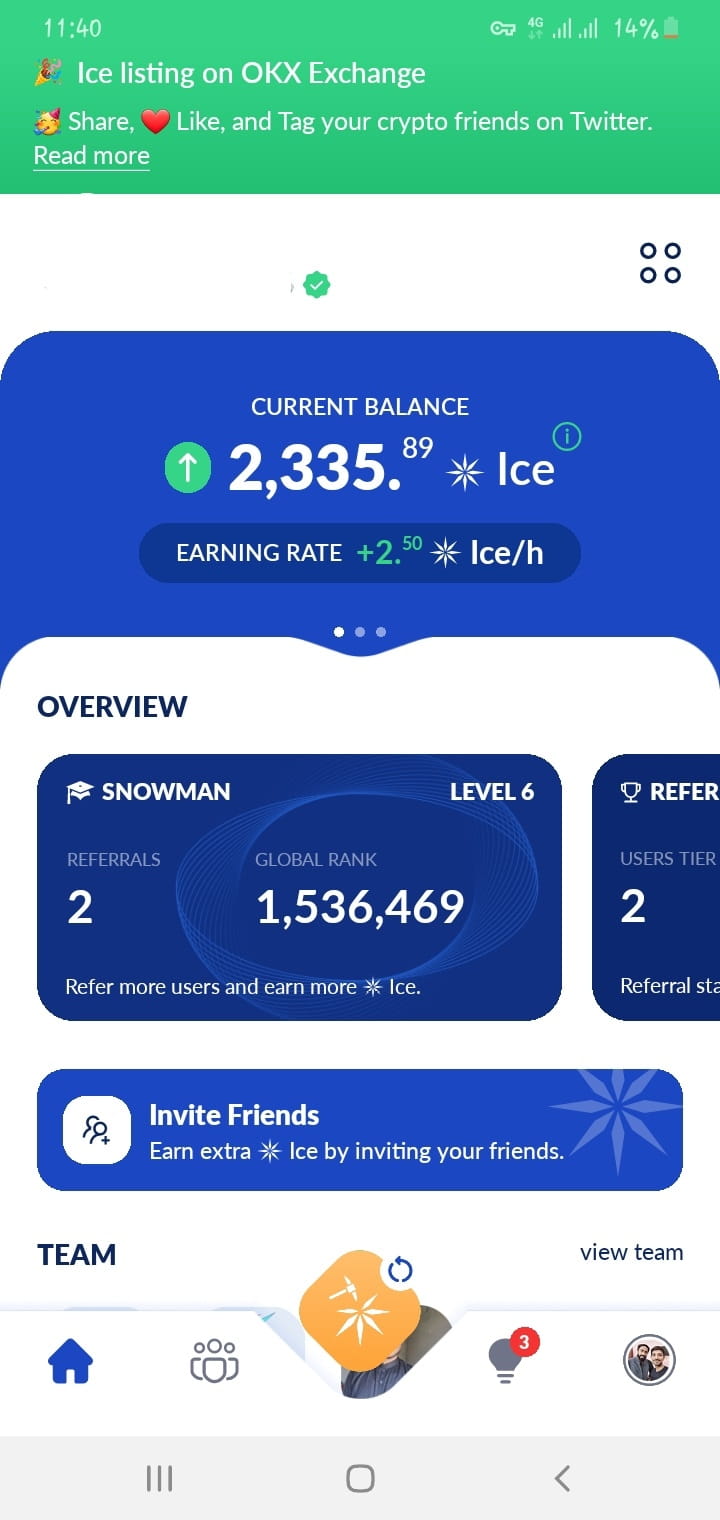 Ice crypto mining ⛏️ ICE coin is going to launch download no | Ammark246 на  Binance Square