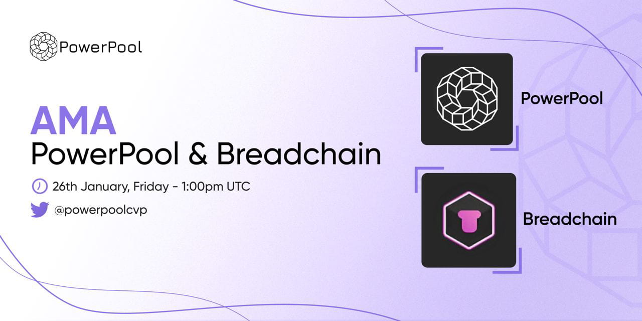 Exciting News! Join us for a lively #AMA with Breadchain | PowerPool on ...