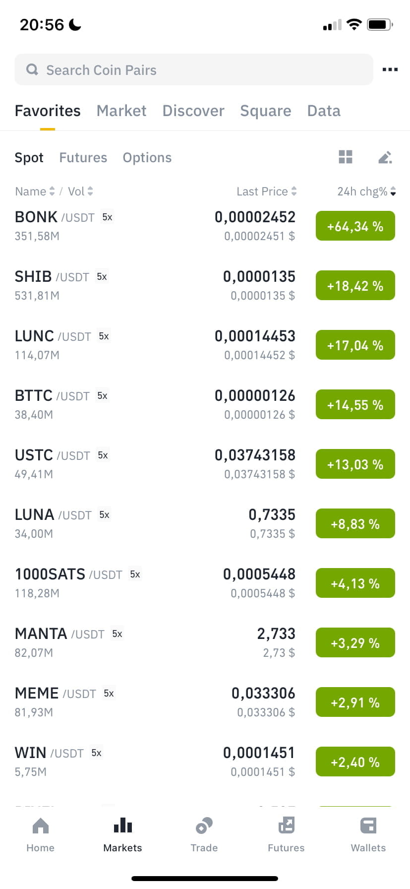 Les futurs jetons voir la liste ci-dessous ! | ElenaX sur Binance Square