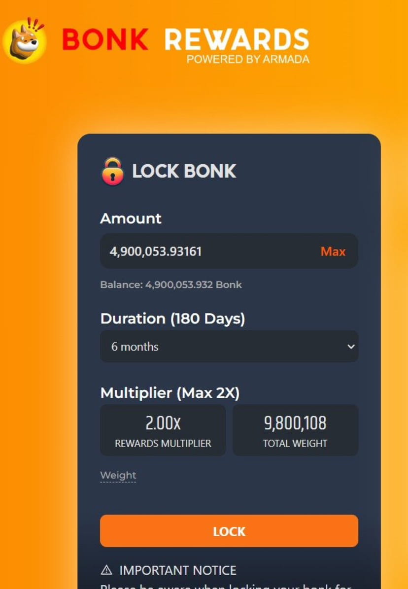 BONK rewards by @ArmadaFi People made $500-$2k with the | Ola_crypto auf  Binance Square