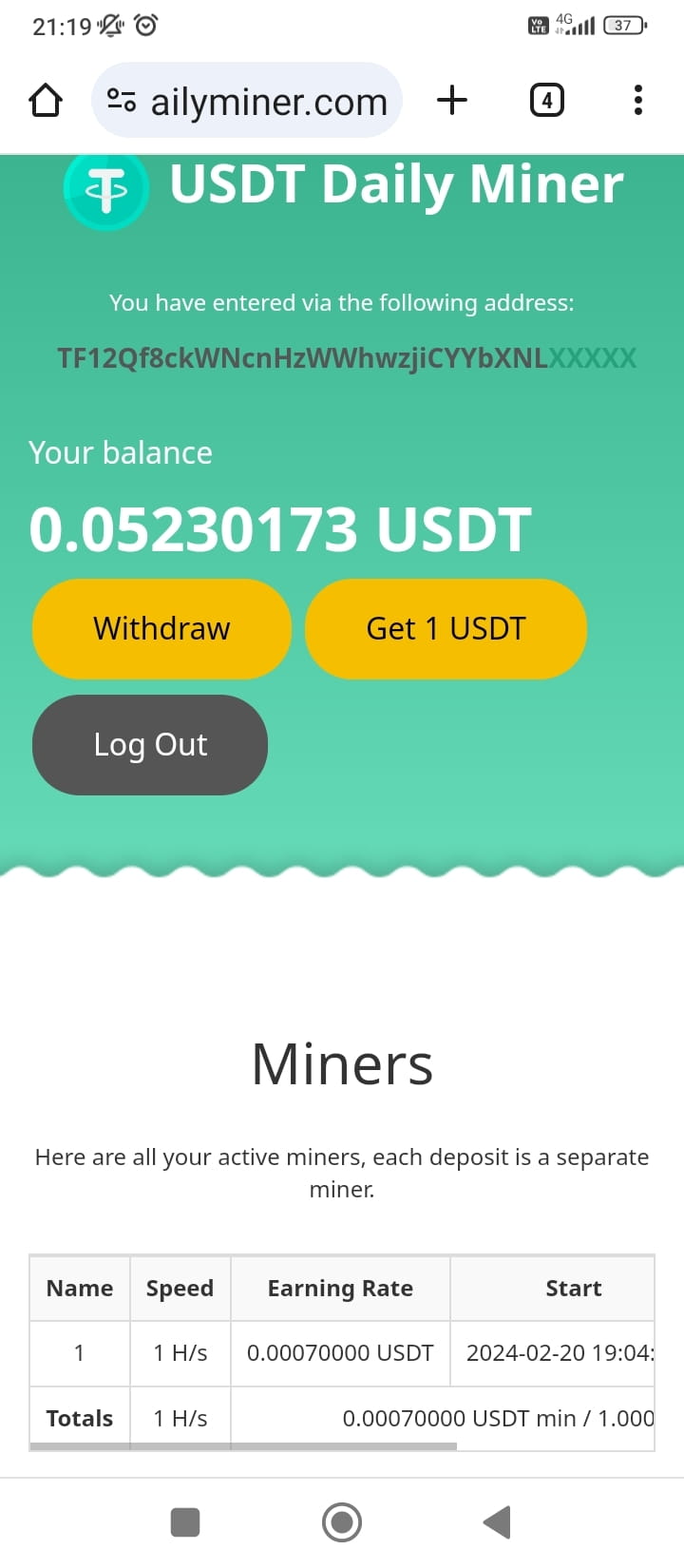 Join This Free USDT Miner Today And Make 1 USDT Per Day Wociraka join-this-free-usdt-miner-today-and-make-1-usdt-per-day-wociraka