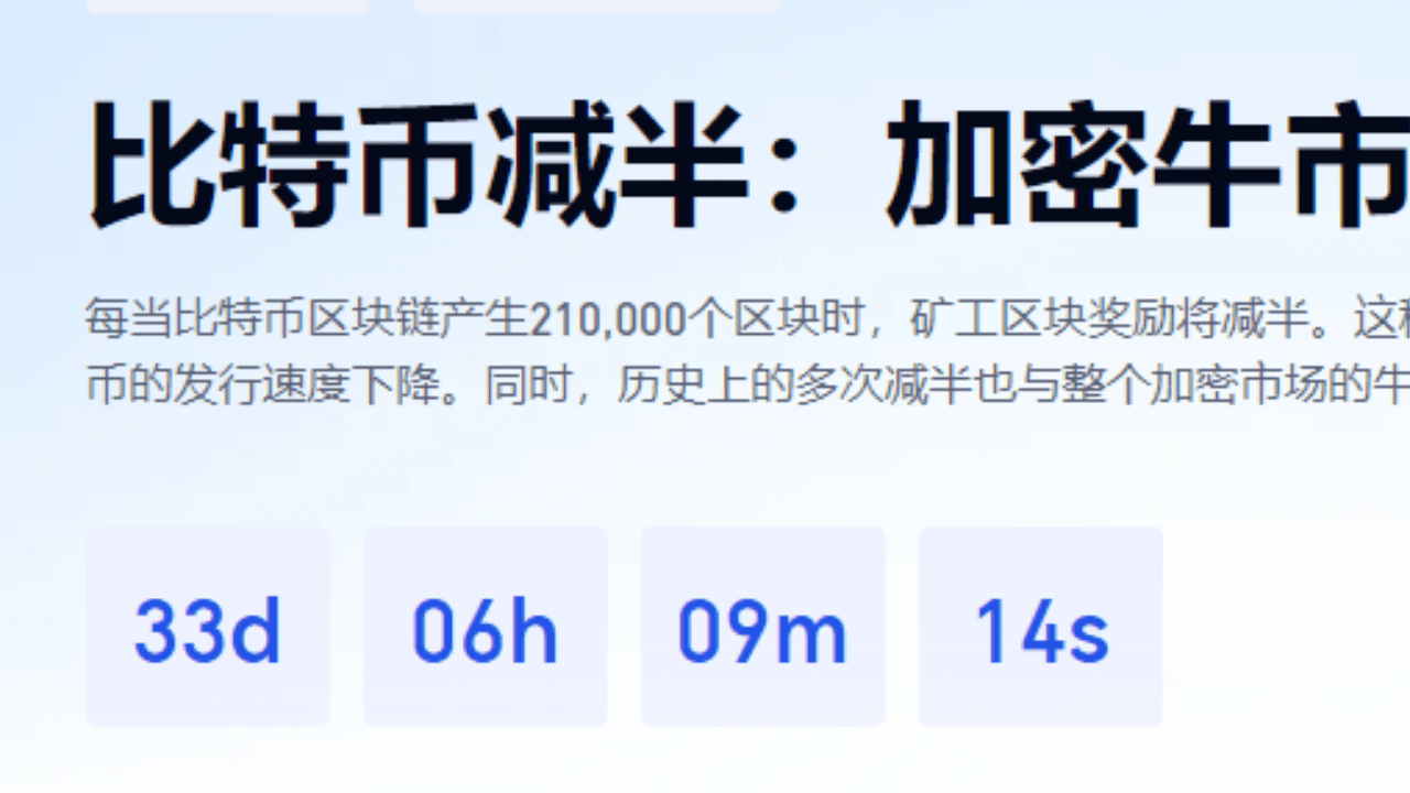 比特币减半：为什么重要以及期待什么| Crypto友良on Binance Square