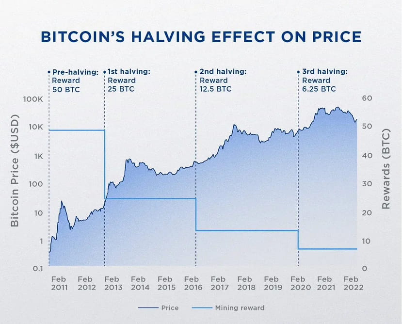 3rd Halving 📣📣📣Detailed information about halving⬇️ #Bitcoin in appr | bsc1000xgems ...