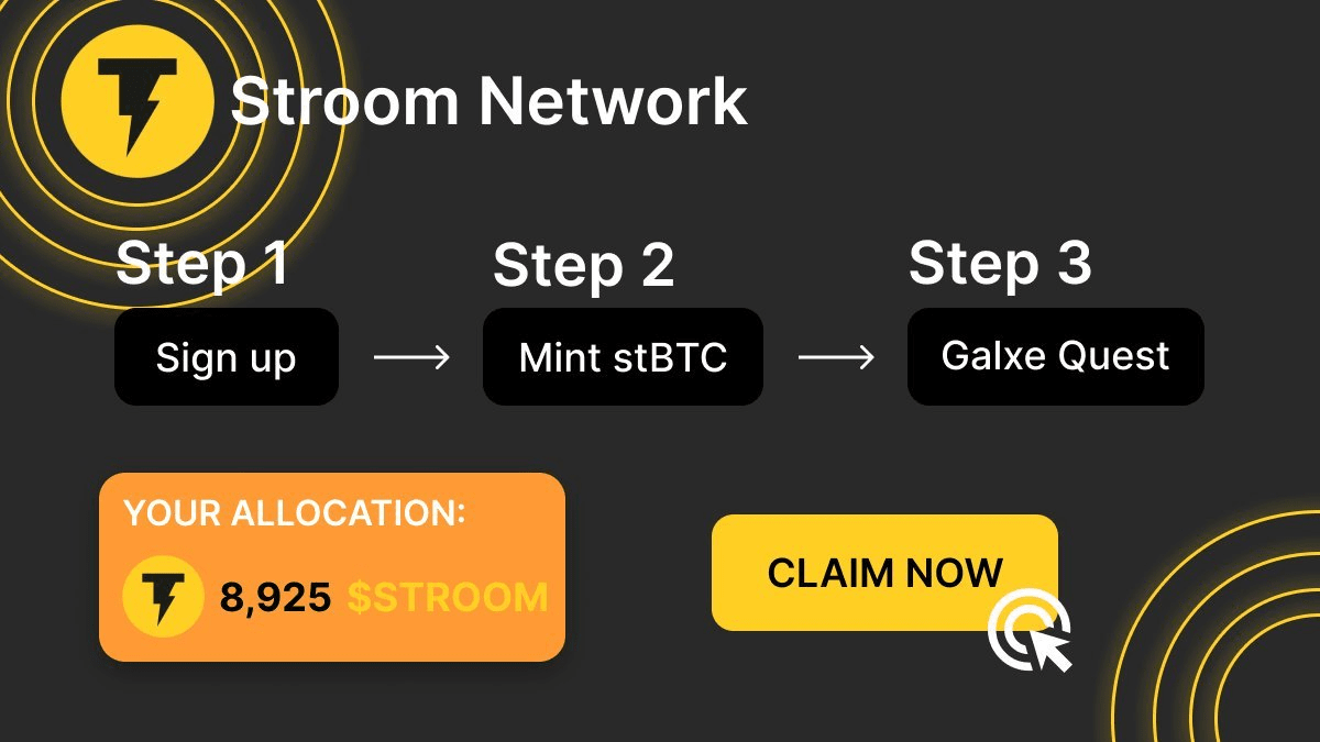 StroomNetwork airdrop is coming, lightning and ether are combined, this  large-scale airdrop will be immeasurable | 暴力翻仓的木森 on Binance Square