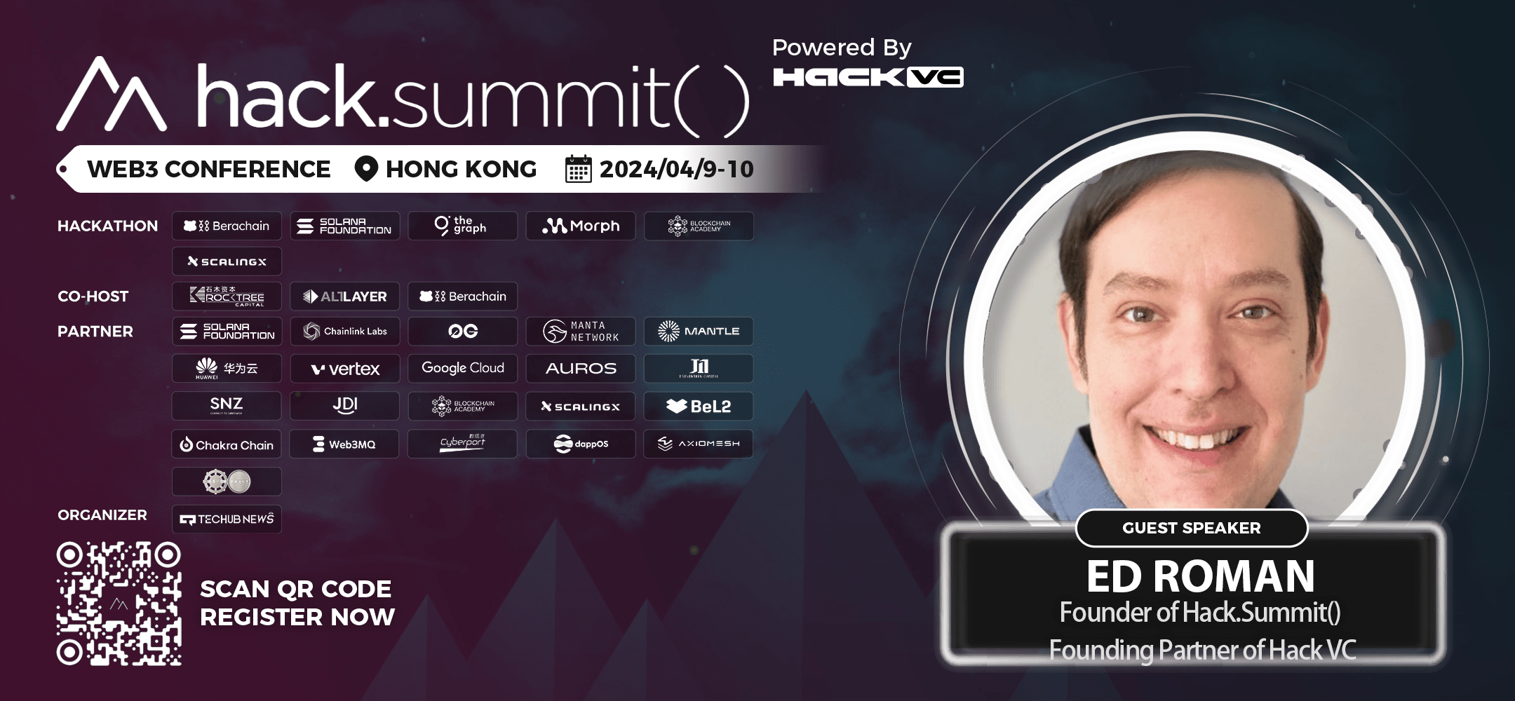 Hong Kong Web3 Carnival in April, four partners of Hack VC attended  hack.summit() 2024 Blockchain Developer Conference | Techub News on Binance  Square