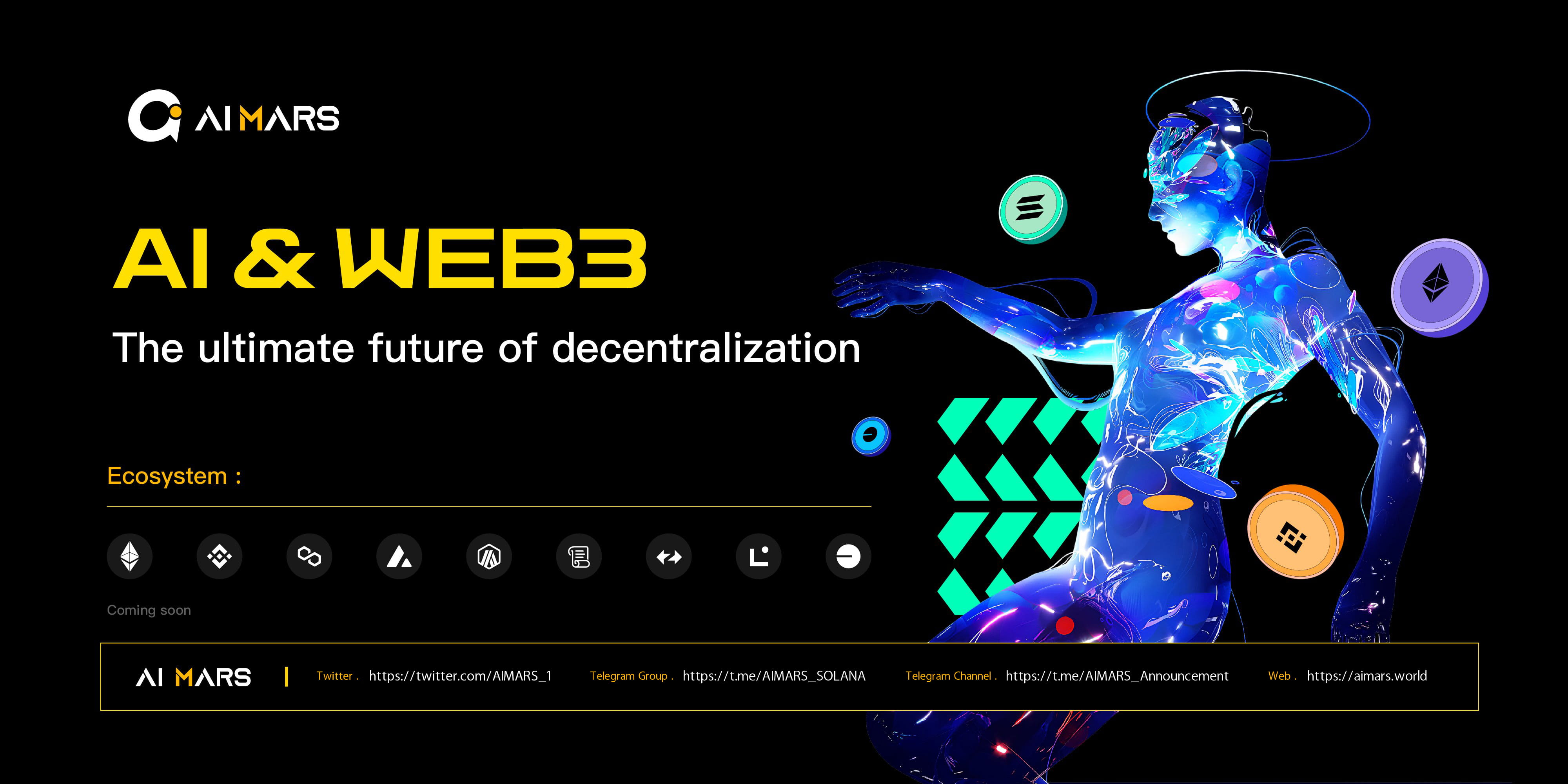 Blockchain artificial intelligence large model project AI MARS completes  $10 million financing | Web3 Channel on Binance Square