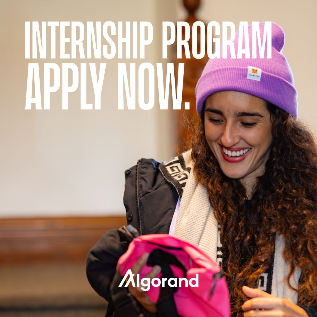 The Algorand Foundation is proud to support the next | Algorand Foundation  on Binance Square