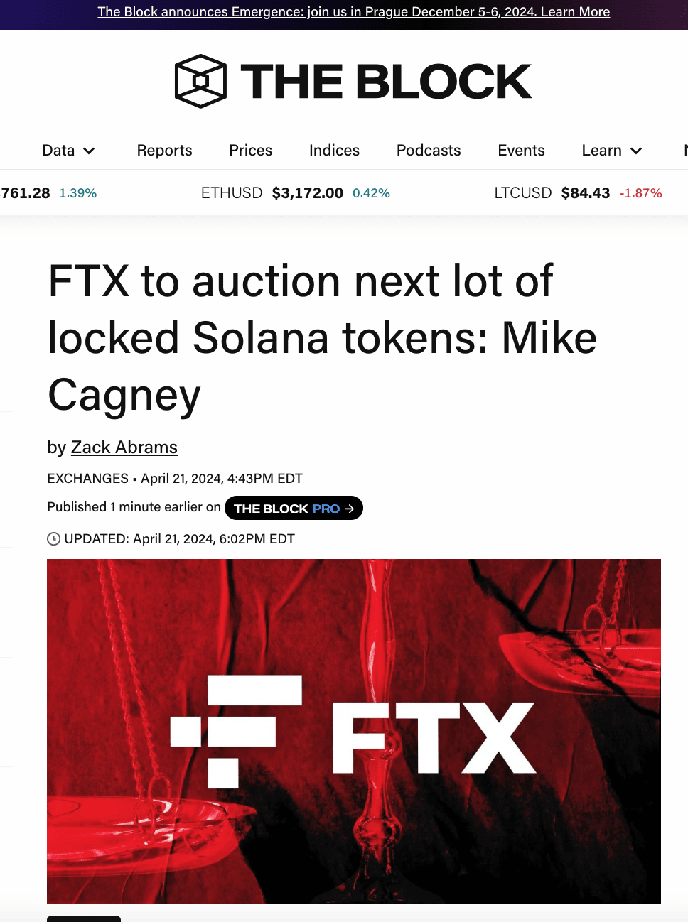 SOL: new sale of FTX stocks and a strong signal for correction | Proekt_73  on Binance Square
