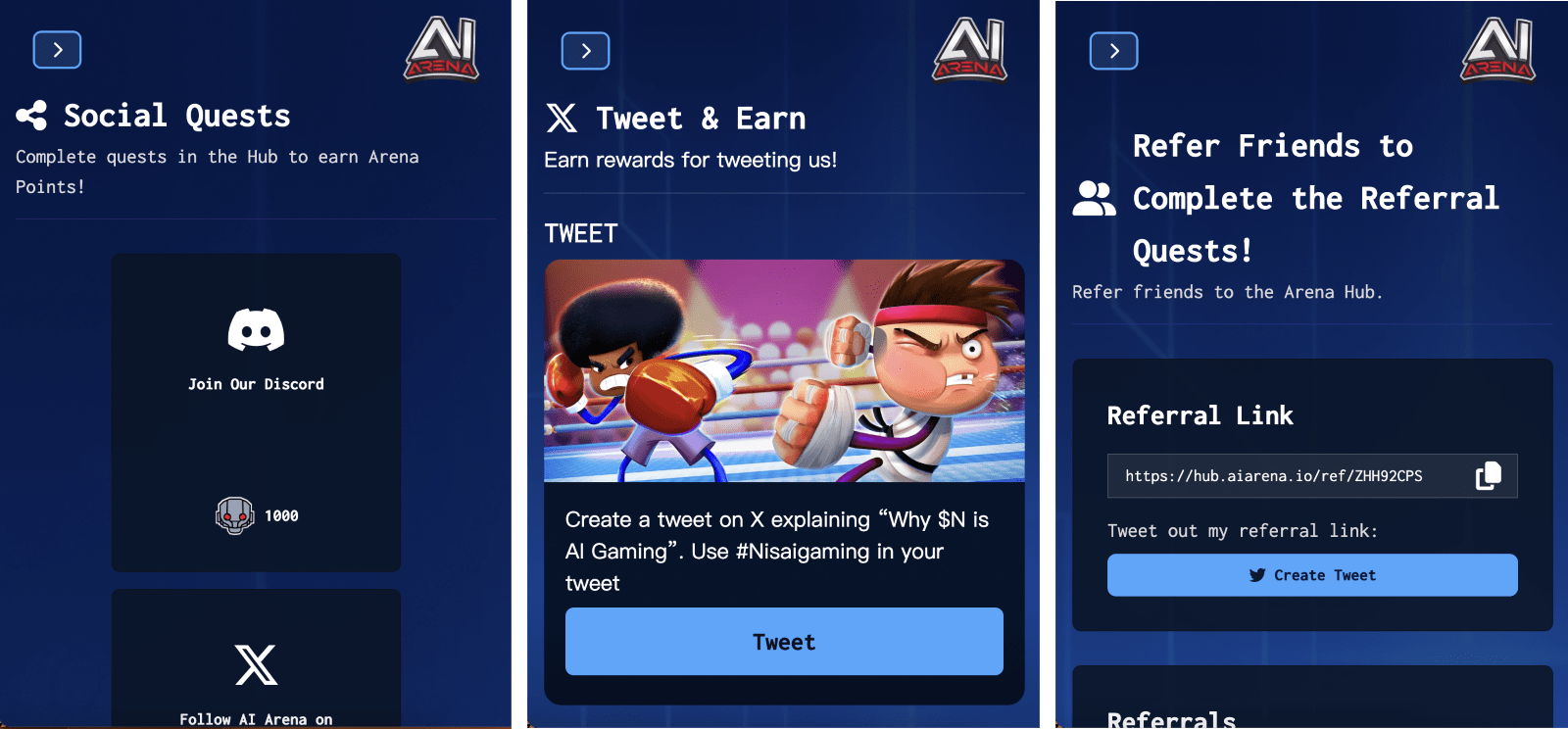 Can you get airdrops for free if you join the community? AI ARENA is giving  away millions of tokens. Let me show you how to get the scores. | 加密城市  Crypto City