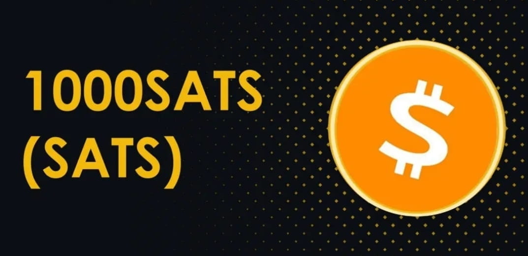 1000SATS (Ordinals) (1000SATS) price has declined today. Th | CRYPTO ...