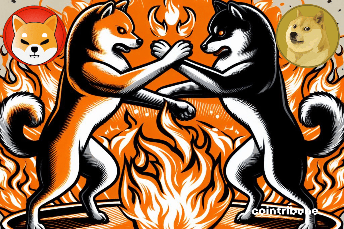 Shiba Inu (SHIB) menace de faire basculer le DOGE : Cette bataille crypto  fait rage ! | Cointribune sur Binance Square