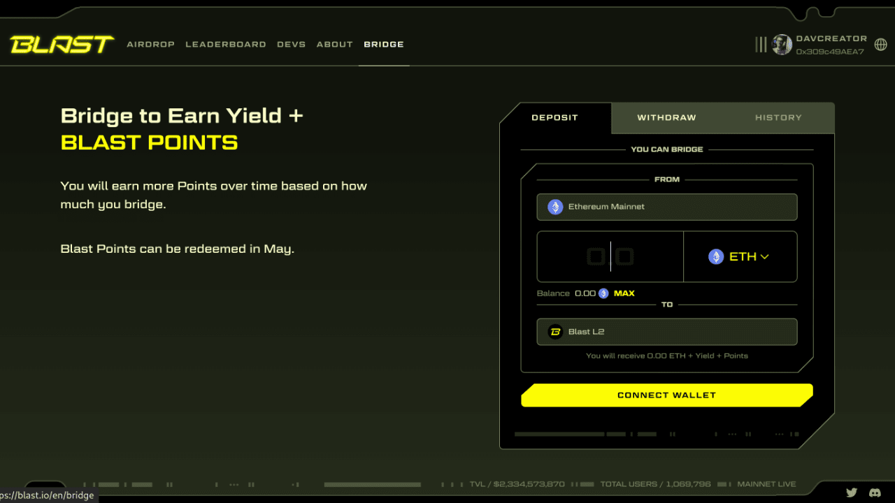 Unlimited Blast Invite Code for Blast Mainnet Airdrop | Vernita Gattuso on  Binance Square
